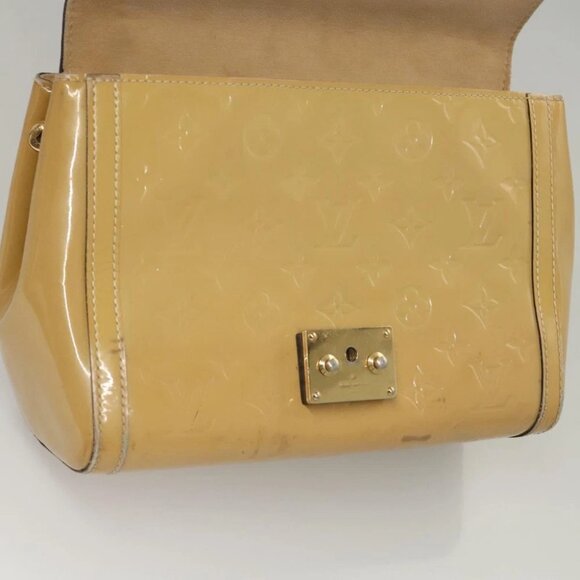 LOUIS VUITTON Monogram Vernis Venice Shoulder Bag Citrin M90277 LV Auth 116576 - Picture 11 of 15